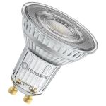 Ledvance LED Riflettore GU10 PAR16 6.1W 575lm 60d - 927 Bianco Molto Caldo | Dimmerabile - Sostitutiva 80W