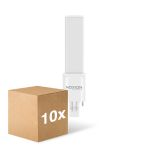 Confezione Multipack 10x Noxion Lucent PL-S LED 2.8W - 827 Bianco Molto Caldo | 2-Pin - Sostitutiva 5W