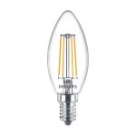 Philips Corepro LED Candela E14 Filamento Chiara 4.3W 470lm - 827 Bianco Molto Caldo | Sostitutiva 40W