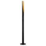 Eglo Lampada da terra Barbotto Acciaio Nero, Oro 4.5W 345lm - 830 Luce Calda -  | Adatto per GU10