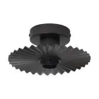 Ledvance Decor Plisse Soffitto Acciaio Grigio | Adatto per E27