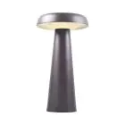 DFTP by Nordlux Lampada Da Tavolo Arcello Metallo Grigio - 2.8W 300lm - 827 Bianco Molto Caldo | IP54