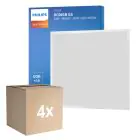 Confezione Multipack 4x Philips Pannello A LED Ledinaire RC065B 28W 3400lm - 830-835-840 CCT | 60x60cm - UGR 
