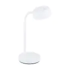 Eglo Lampada Da Tavolo Cabales Bianca 4.6W 490lm - 830 Luce Calda -  | IP20